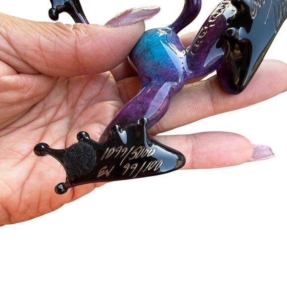 Frogman Bronze Frog Sculpture "Evo" By Tim Cotterill Limited Edition - Picture 8 of 8